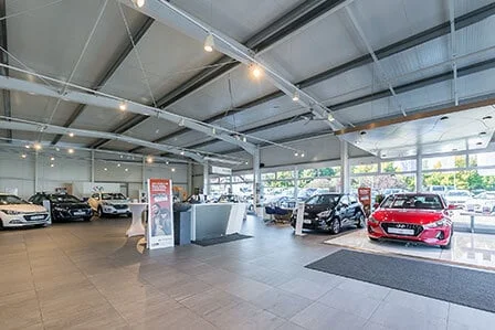 Innenansicht Hyundai Filiale Speyer - Autohaus Renck-Weindel
