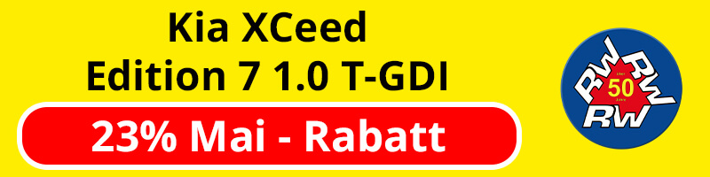 Kia XCeed Edition 7 1.0 T-GDI - 23% Mai-Rabatt