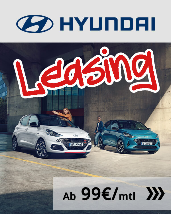 Leasing Hyundai ab 99 Euro