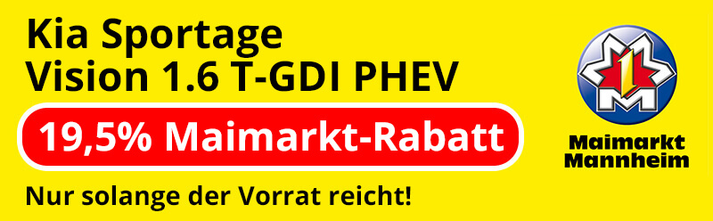 Banner Maimarkt 2024 Sportage PHEV