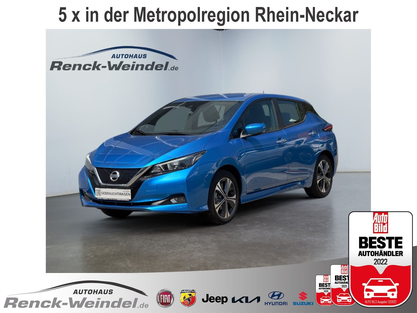 Nissan Leaf e+ Acenta 62 kWh Navi Klima Rückfahrkam. BT 1 2048059 684fcf09c4a8f6be508ce f33c 487b 8128 dde184f20a71 rule mo 1600