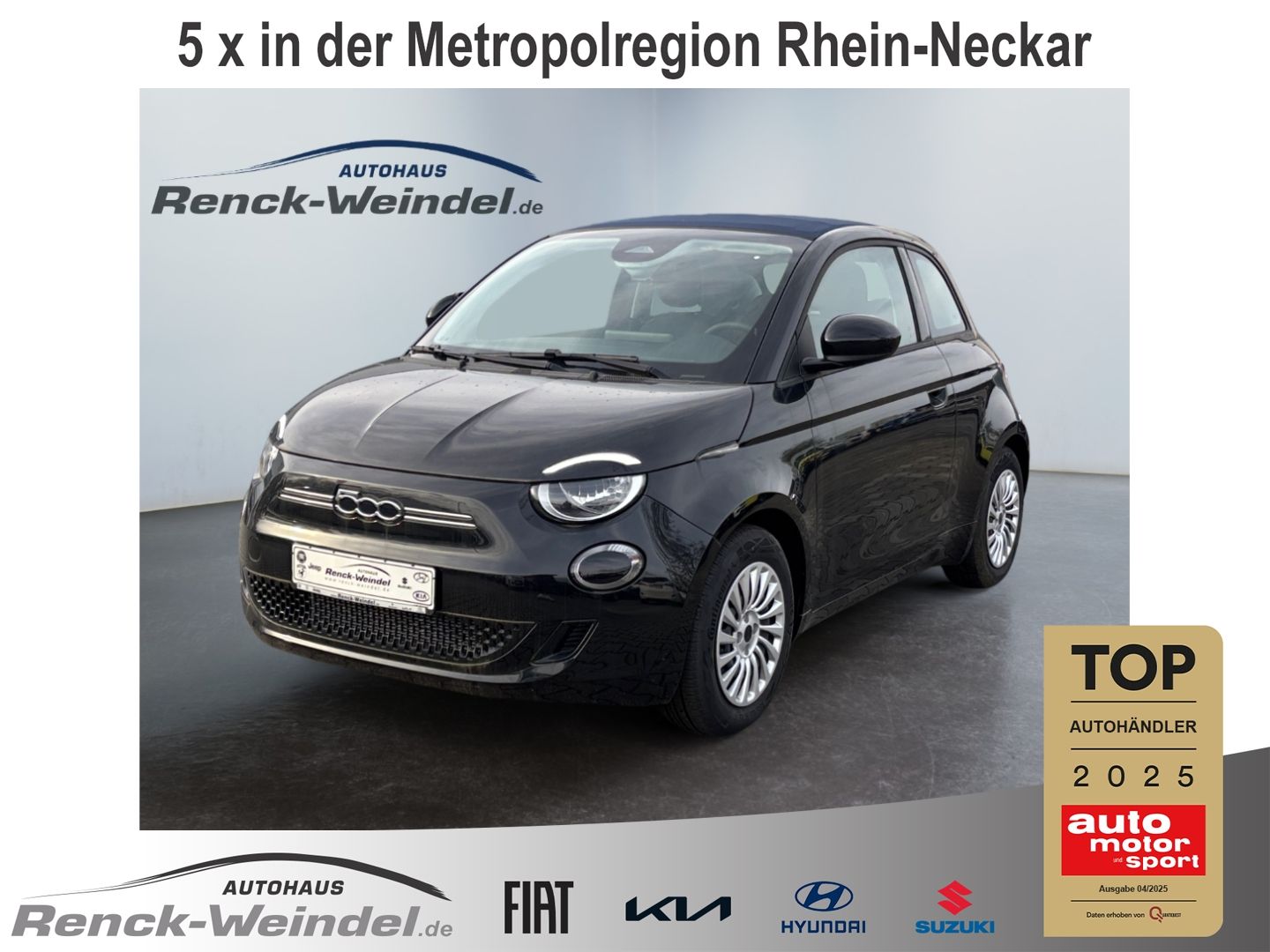 Fiat 500e Cabrio Klimaautom Fahrerprofil DAB Ambiente 1 2153455 68f7c0ce4d46caca8c4e4 ef13 484f a730 ba8c9e6e85ec rule mo 1600