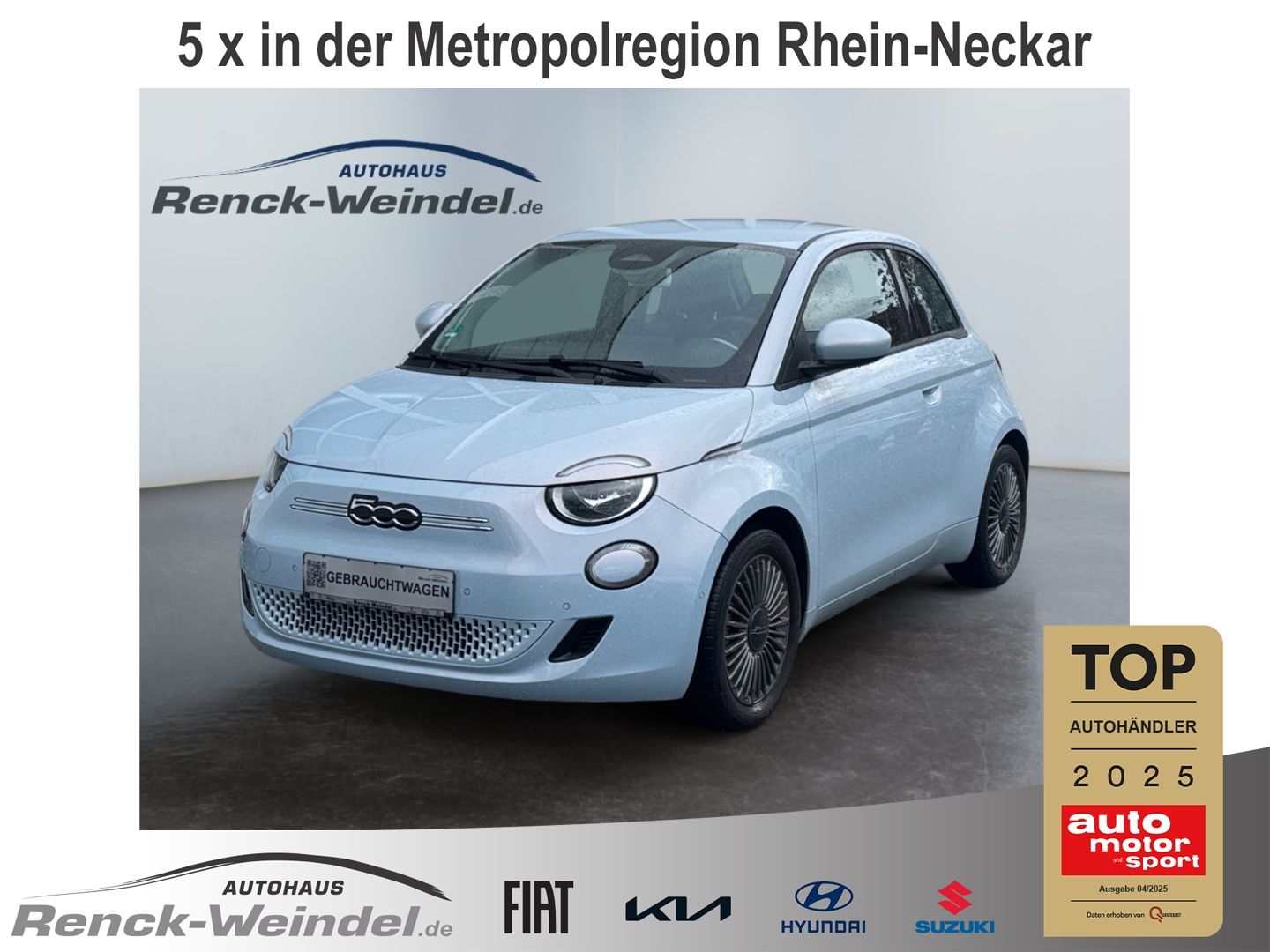 Fiat 500e Icon 3+1 42 kWh Rückfahrkam. Navi Klimaauto 1 2155464 68faac3abb8300b7be71b f72f 43a7 9039 4700e115d3d7 rule mo 1600