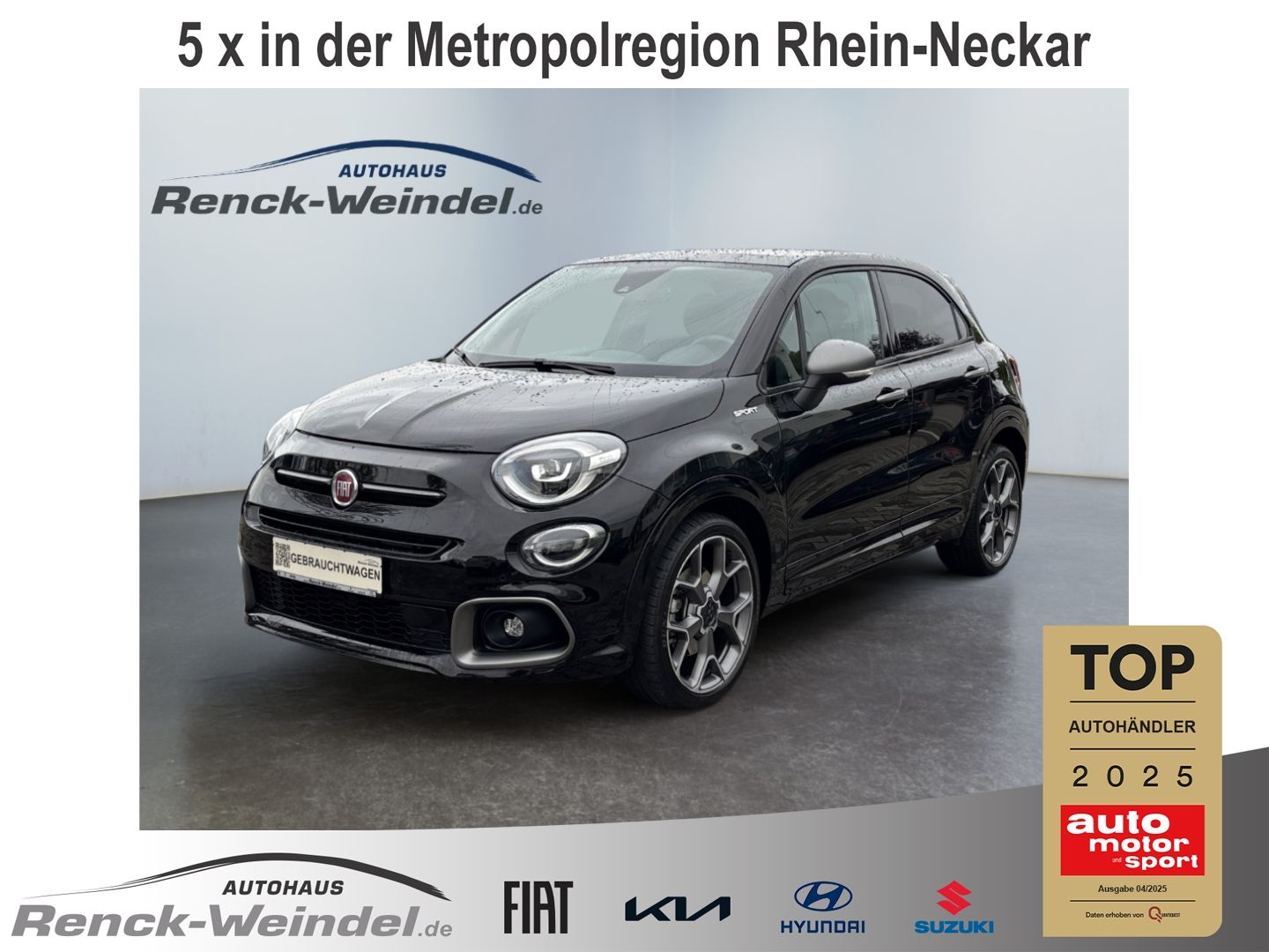 Fiat 500X Sport El. Panodach Navi LED ACC Apple CarPl 1 2157178 68fbbe9275d097d8aa1c9 9380 421f 8797 cd587937ec19 rule mo 1600