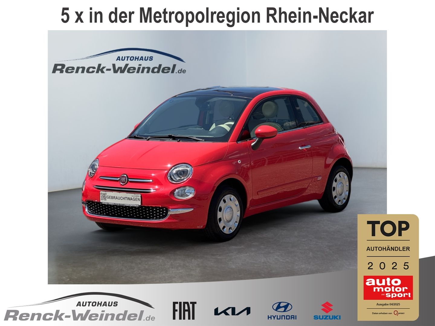 Fiat 500 Lounge 1.2 Pano Navi Klimaautom PDC Kom-pake 2 2158446 68fd0f1a69adfc8141c43 eff3 46d7 8931 ce7871def39e rule mo 1600