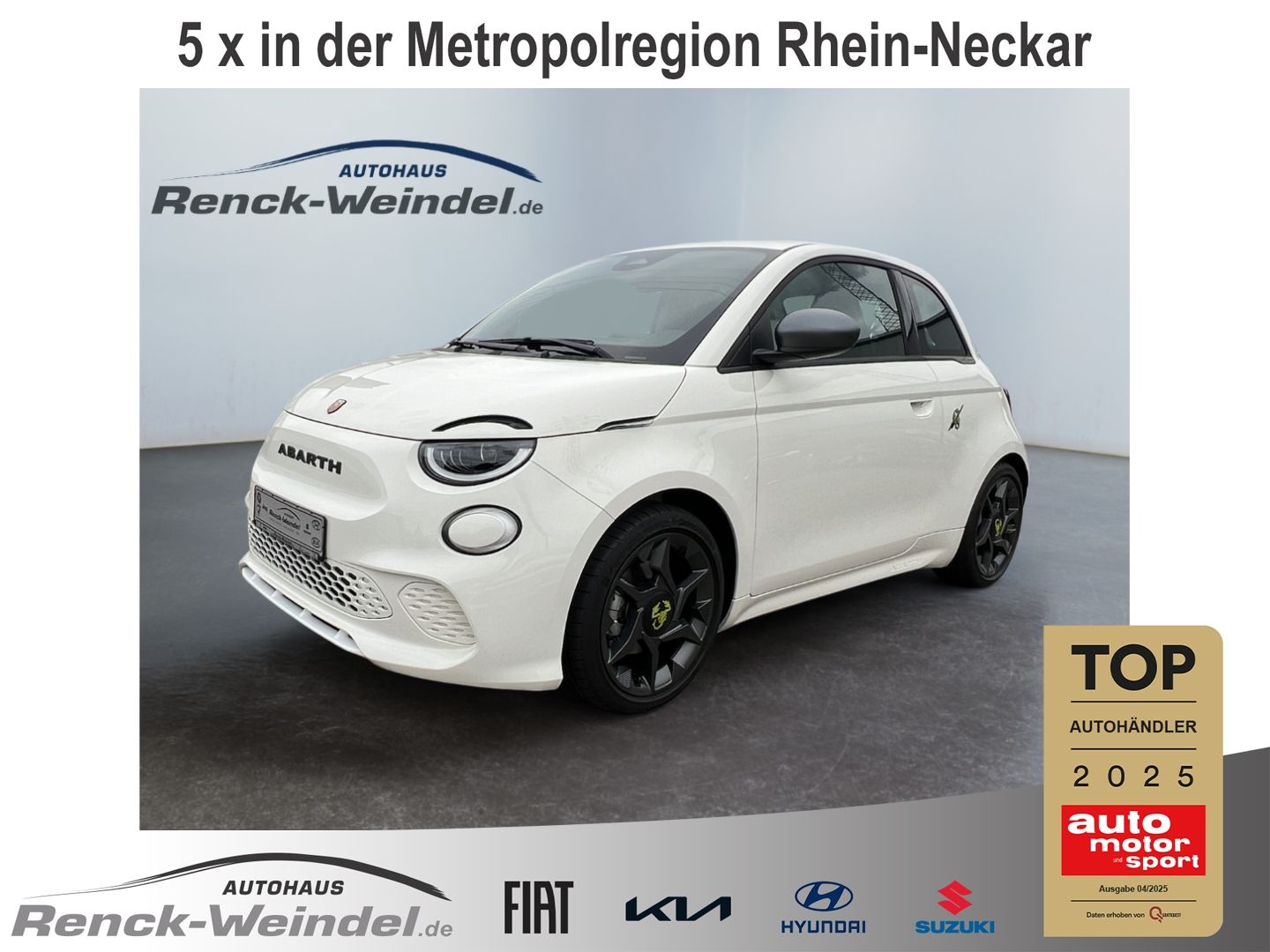 Abarth 500 E Navi Klimaautom PDC Apple CarPlay Android 5 2159736 68fe6e91bfb49c761ee4a 52e3 4668 a642 b005ff34f3fb rule mo 1600