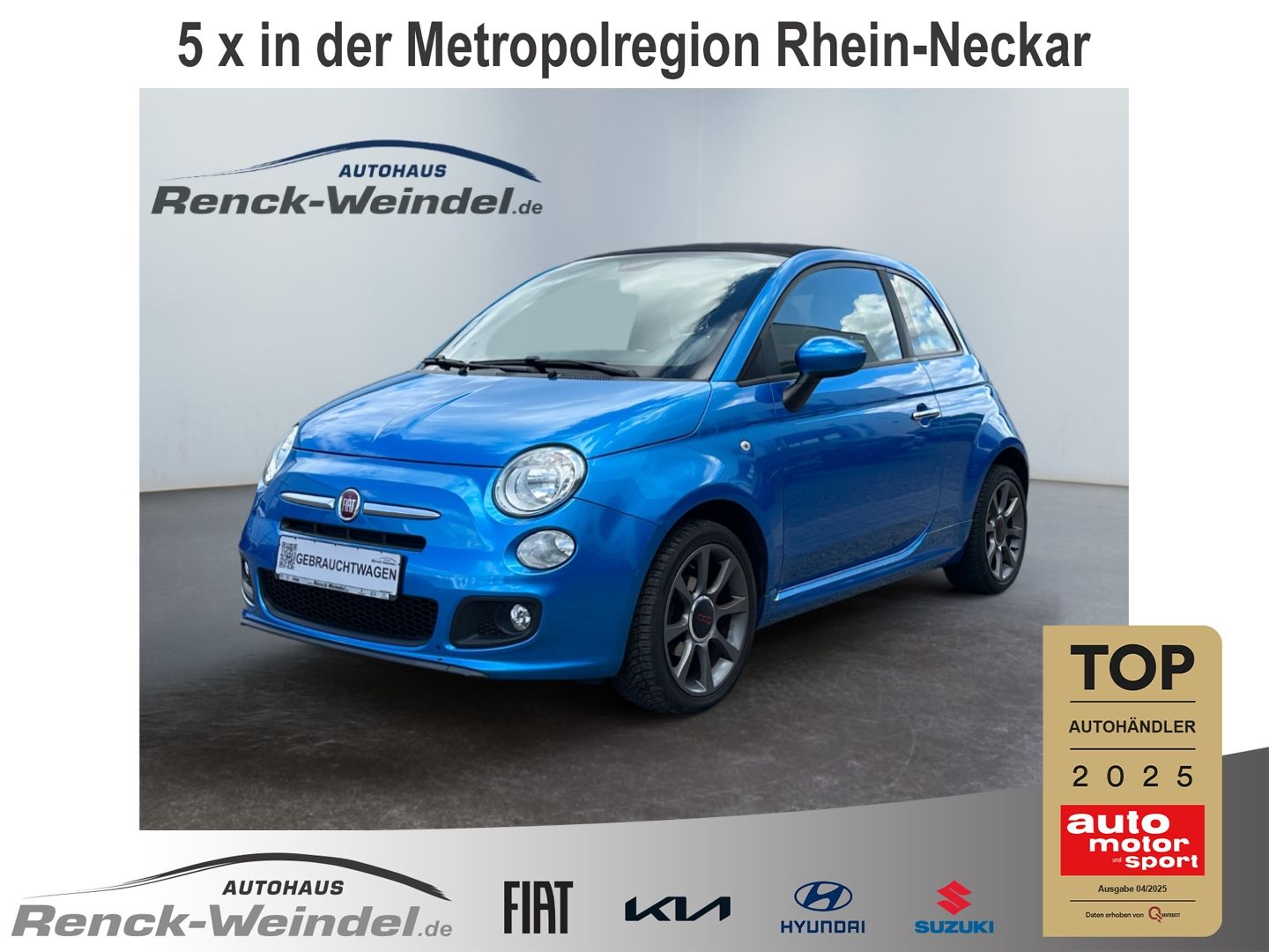 Fiat 500C Sport 1.2 Klima PDC BT Freisprech Allwetter 4 2170457 69050631ec869a27df674 2147 413c b7c2 78e593a2227c rule mo 1600