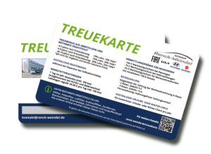 Treuekarten Fotos